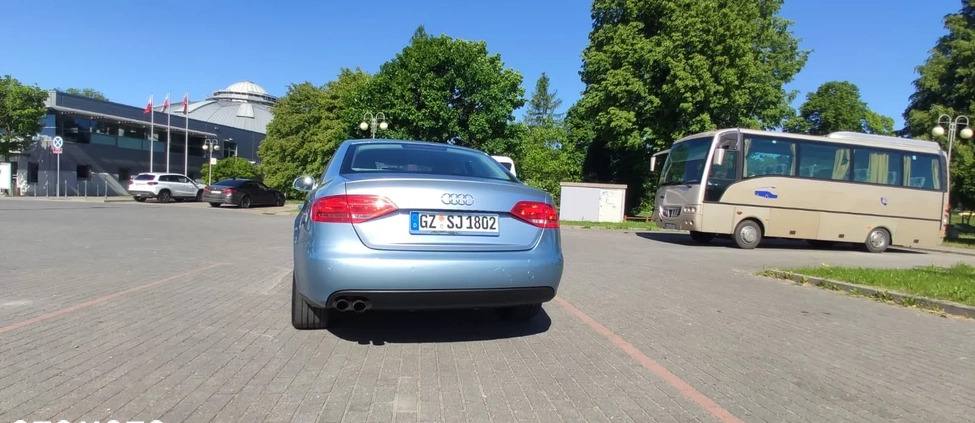 Audi A4 cena 18000 przebieg: 190000, rok produkcji 2008 z Kwidzyn małe 46